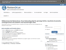 Tablet Screenshot of flotten24.at