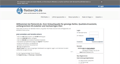 Desktop Screenshot of flotten24.de