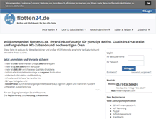 Tablet Screenshot of flotten24.de